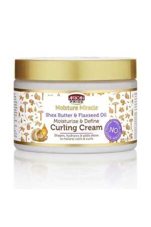African Pride Moisture Miracle Shea Butter & Flaxseed Oil Curling Cream 340 Gr