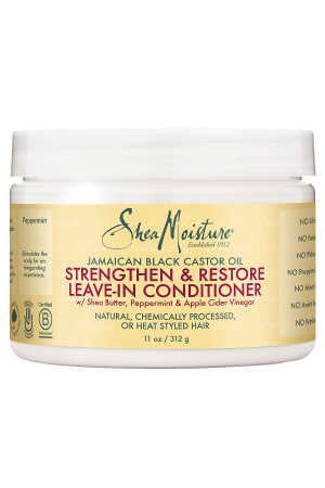 Shea Moisture Jamaican Black Castor Oil Strengthen & Restore Leave-in Conditioner 312 gr