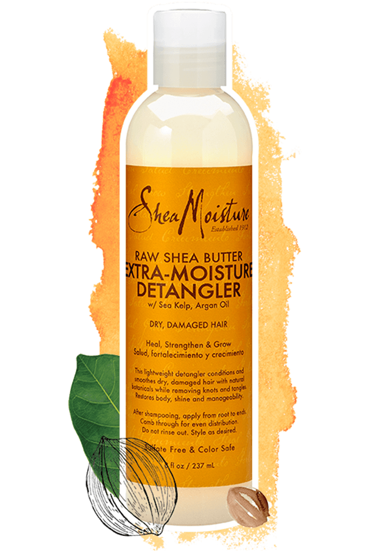 sm rsb detangler Shea Moisture Raw Shea Butter Extra-Moisture Detangler 8 oz