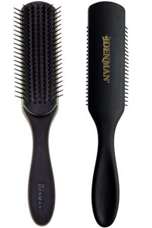 Denman D3 – Medium 7 Row Styling Brush Black