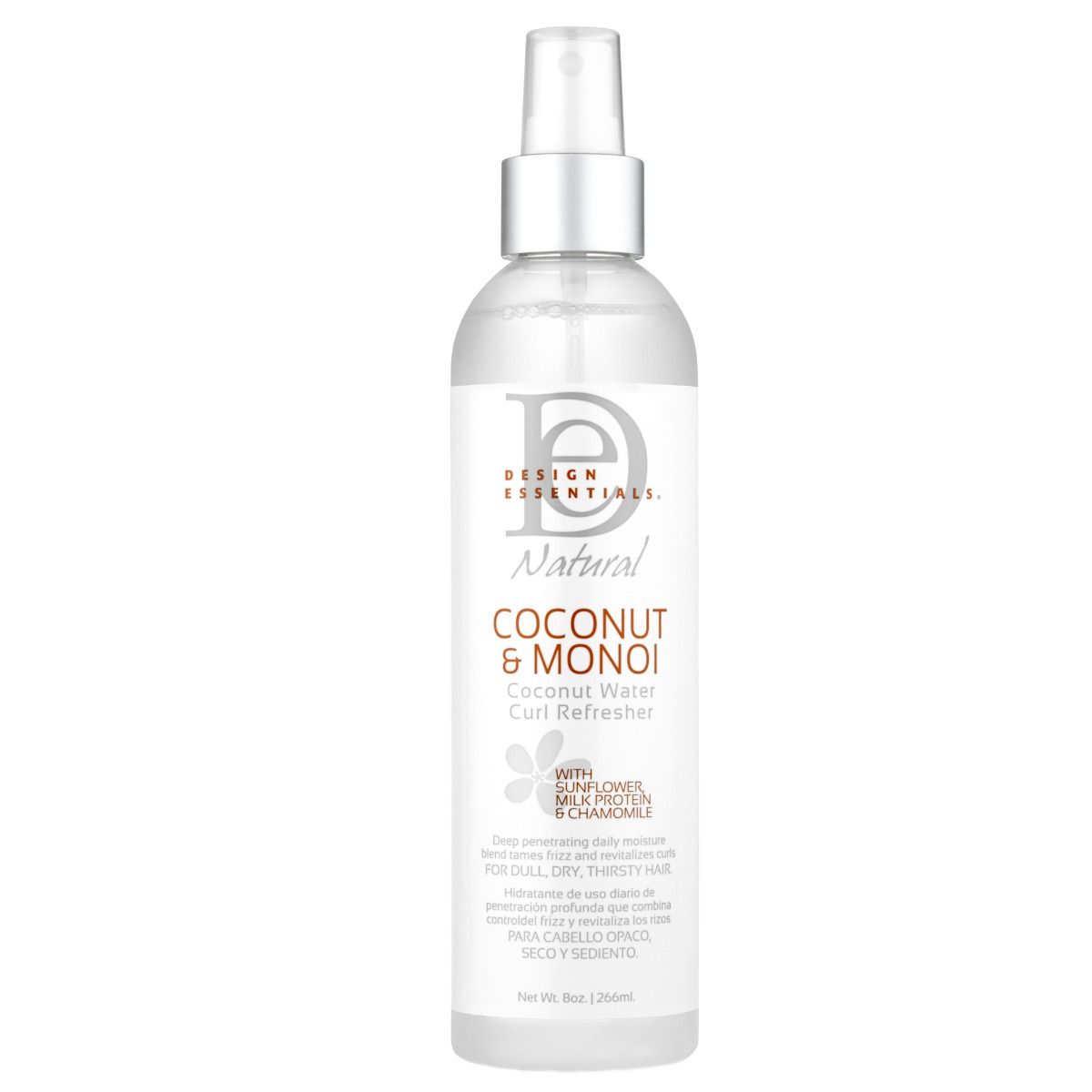 design_essentials_coconut_monoi_coconut_water_curl_refresher_-_236ml Design Essentials Coconut & Monoi Coconut Water Curl Refresher - 236ml