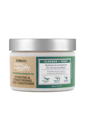 Dr. Miracles Strong + Healthy Hydrating & Strengthening Deep Conditioner 340gr / 12oz
