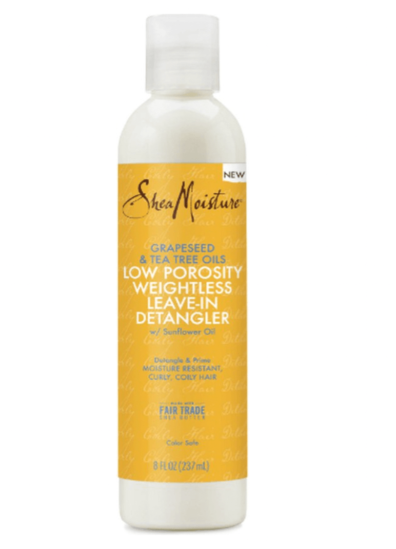 Shea Moisture Grapeseed and Tea Tree Oil Low Porosity Weightless Leave