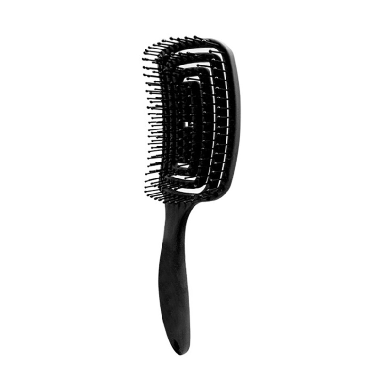 Denman D4 – Große 9-reihige Stylingbürste Schwarz | Repariere meine Haare |  Für 16.00 Uhr morgens im Haus!