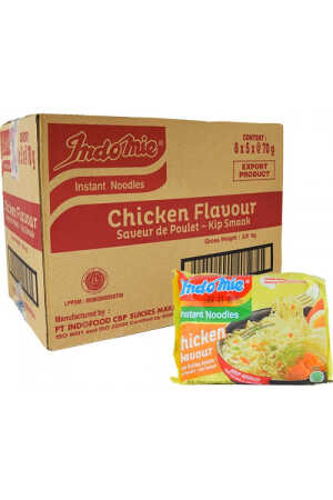 Indomie Instant Noodles Chicken doos 40 x 70gr