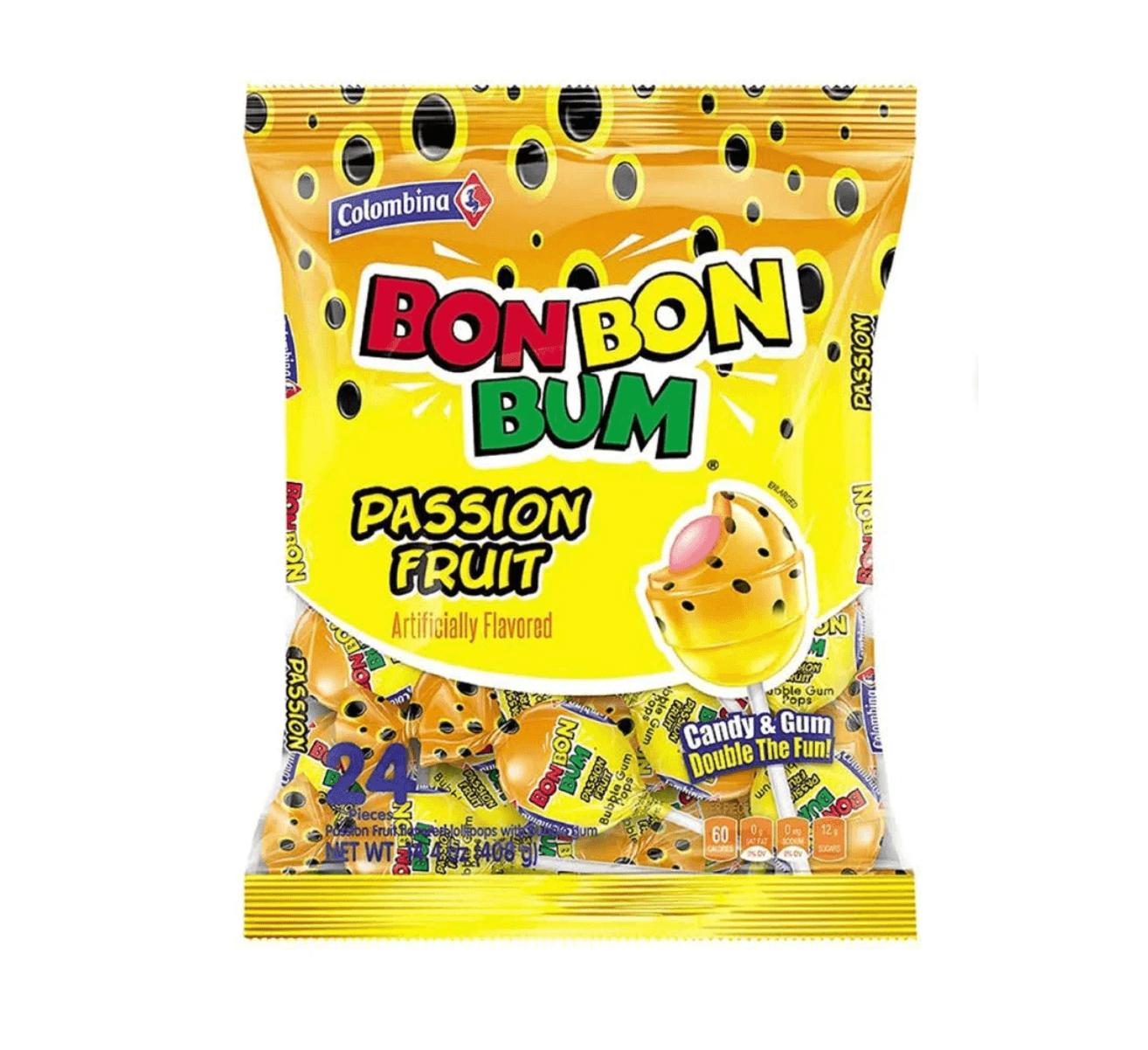 その他 bonbon Colombina Bon Bon Bum Passion fruit 24pcs | Fix My Hair | Voor