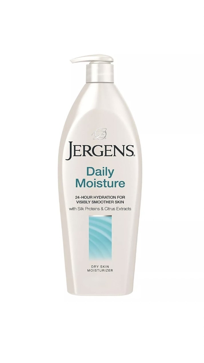 Jergens Daily Moisture Feuchtigkeitscreme für trockene Haut 783 ml |  Repariere meine Haare | Für 16.00 Uhr morgens im Haus!