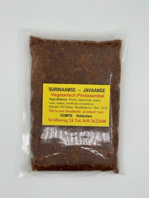 Oompie’s Surinaamse Javaanse Vegetarische Pindasambal 450g | Fix My ...