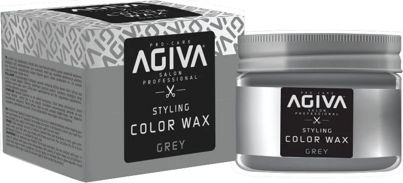 Agiva Hair Styling Color Wax Grey 120ml