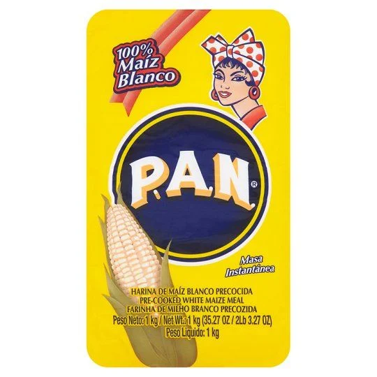 Harina Pan White Mais Flour 1kg