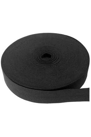 Brittny Wide Elastic Band Roll 30 Yards Black