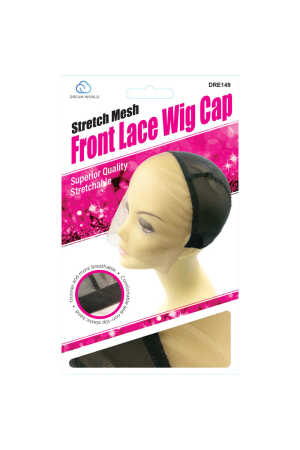 Dream World Front Lace Wig Cap DRE149 Black