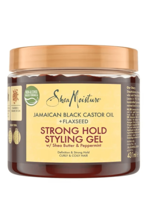 Shea Moisture Jamaican Black Castor Oil + Flaxseed Strong Hold Styling Gel 425g