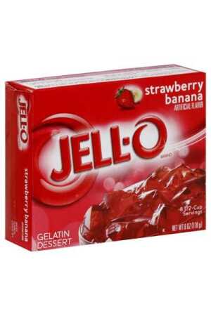 Jell-O Gelatin Strawberry/Banana 3oz