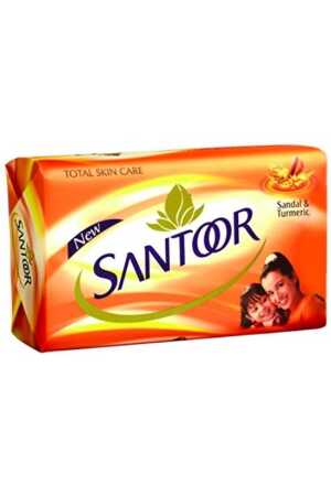 Santoor Zeepblokje met Sandal & Turmeric 100g