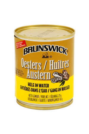 Brunswick Oesters in water 225 gr