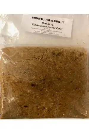 Domburg Pindasambal 1kg Zonder Peper