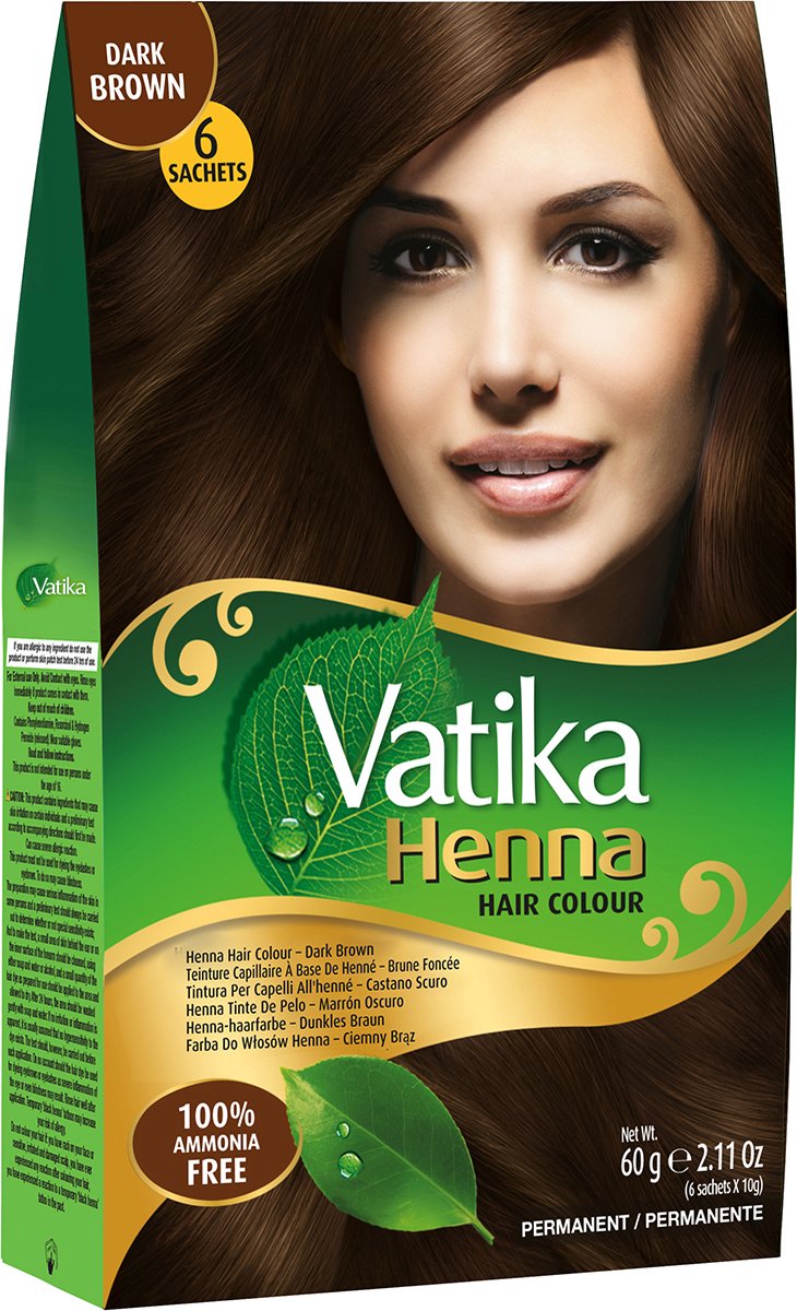 Dabur Vatika Henna Color Natural Brown 60gr